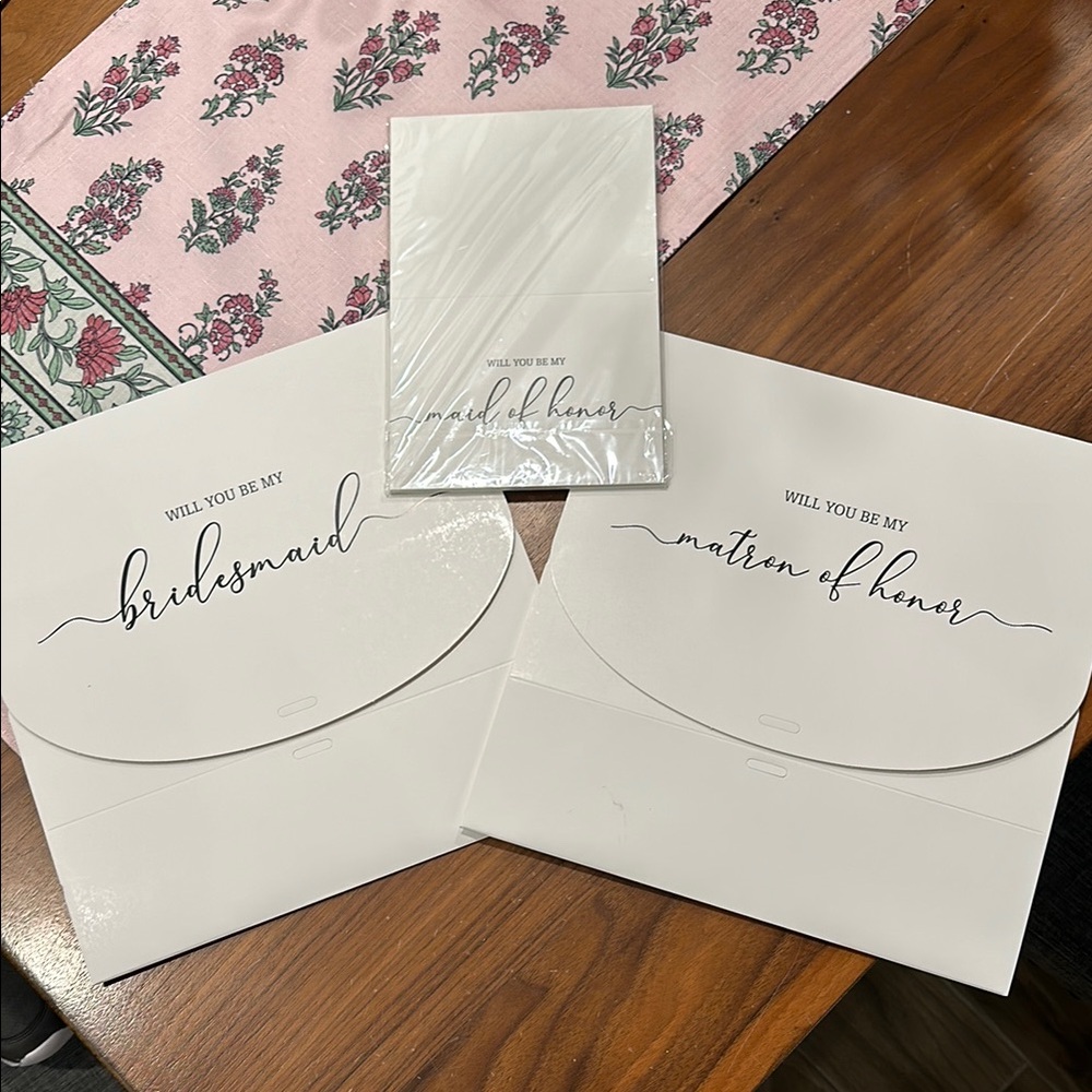 Elegant Proposal Cards Set